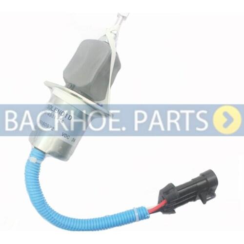 24V Stop Solenoid 3800723 SA-4981-24 for Cummins Engine