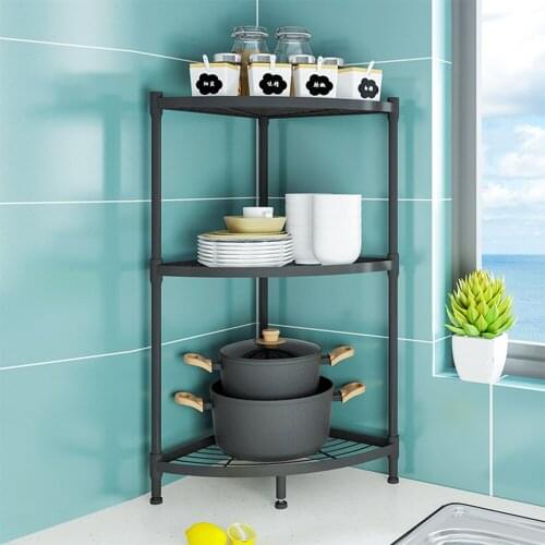 3/4/5 Layers Triangular Corner Organize Rack Shelves Basket Hanger Shampoo Organizer Shower Bathroom Kitchen Shelf