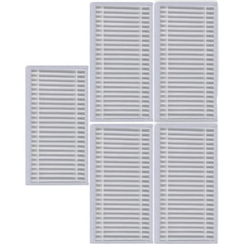 5 pieces/lot Robot Vacuum Cleaner HEPA Filter for kitfort 503 kitfort - 503 Robotic Vacuum Cleaner Filter Parts Accessories