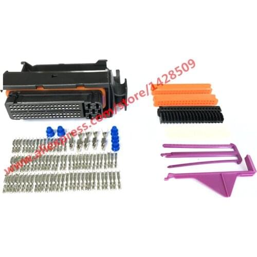 81 pin way VW ECU Automotive Tyco Connector 368376-1 electrical auto wiring plug 1J0906385C 1J0 906 385C