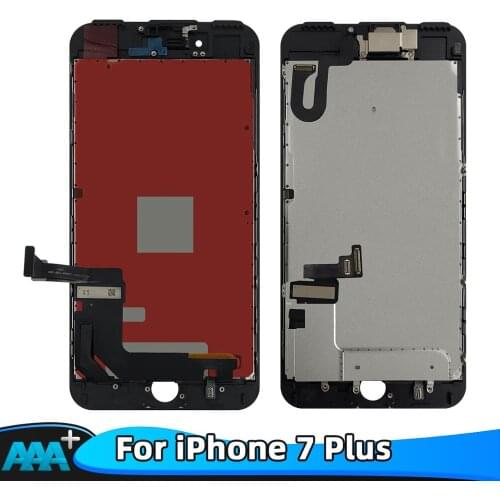AAA+ Quality For iPhone 7 7plus LCD Display Replacement 3D Touch Screen Digitizer with Front Camera for 7plus 7 lcd