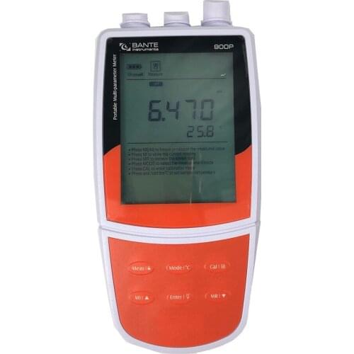 Bante900P Portable pH/Conductivity/DO Meter With DO range 0.00~20.00mg/L