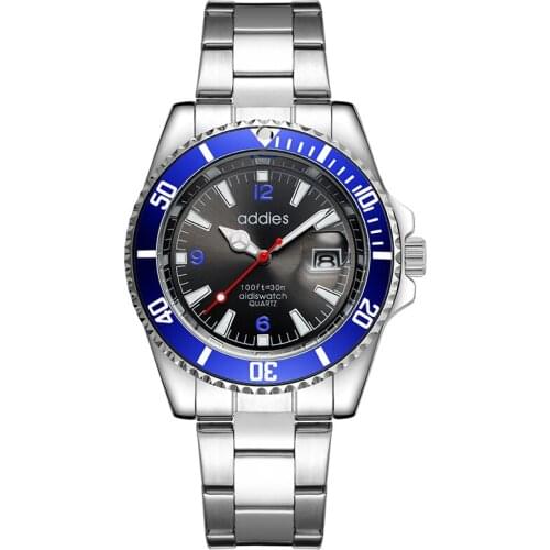 Waterproof Couple watch Love Gift and Titan Calendar Men Unisex Ladies Stainless Steel Quartz Watch with Date