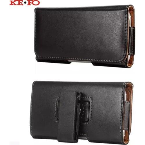 KEFO For Huawei Y9 2018 Case 360 Rotation Belt Clip Holster Pouch Cover For Huawei Y3 Y5 Y6 II Y7 2017 2018 Classical Waist Bag