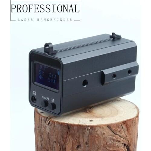 Rangefinder 6-700m mini aiming OLED screen display laser automatic 20mm wave rail mount hunting riflescope parts