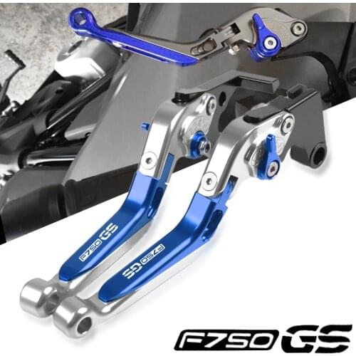 For BMW F750GS F 750 GS F 750GS 2017-2020 2019 2018 CNC Aluminum Adjustable Folding Brake Clutch Levers DIY color combinations