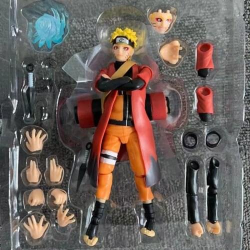 Uzumaki Naruto NARUTO SHF Action Figure Uzumaki Rasengan Movable Model Toys 14cm