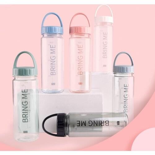 Mori series frosted water cups for men and women simple and creative summer outdoor portable cups PC material plastic cups