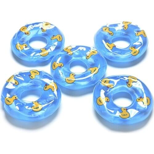 Mini Doll Swimming Buoy Simulation Lifebuoy For Baby Toys Best Gifts Color Random