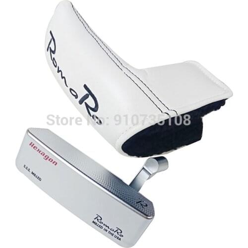 ROMARO hexagon Golf putter soft iron forging precision CNC whittling golf putter head contains golf putter sleeve.Free shipping