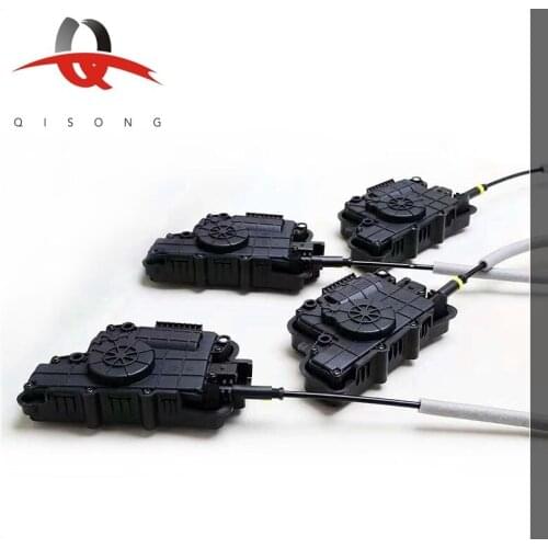 QISONG - For PORSCHE 95B Macan Soft Car Closer Four Doors electric suction door lock Device