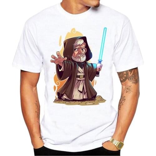 New Brand Fashion Tshirt Men O-neck star wars Casual T Shirt Men Top Tee