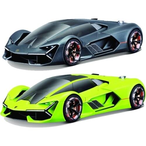 New Burago 1:24 Scale Lamborghini Terzo Millennio Diecast Metal Car Model Toy Collection Car Model Toy With Box