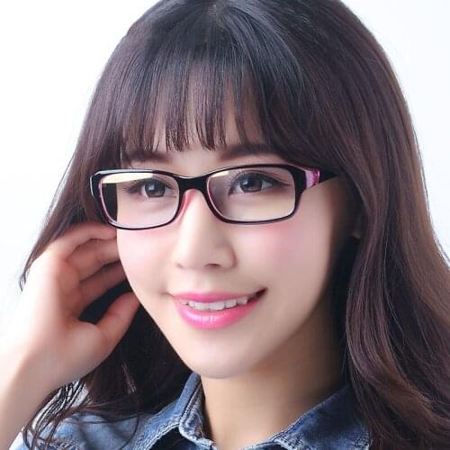 Computer Blue Light Blocking Glasses Women Men Vintage Square Glasses Frame Optical Prescription Eyeglasses Frames Eyewear Gafas