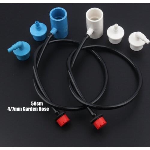 20mm PVC Connectors Fish Tank Air Pump Hose Pagoda Connectors Micro Irrigation Kits Hose Fittings Garden Watering Nozzles Kit