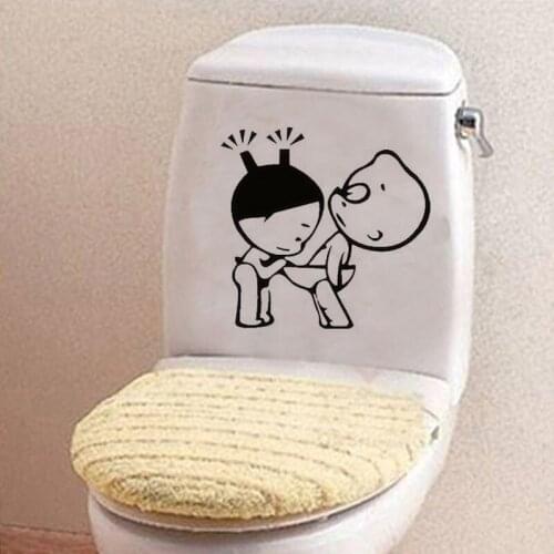 Funny Quote Toilet Bathroom Wall Decal Removable Stickers Home Decor Vinyl Bathroom