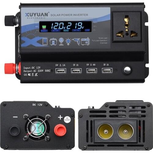 Xuyuan car / inverter / 12V to 220v3000w / with 4 USB / display screen / atmosphere / converter / charger