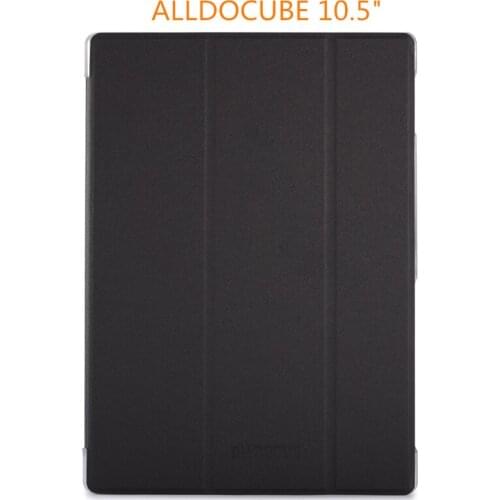 10.5" Protective PU Leather Case For ALLDOCUBE X Tablet PC,Folding Stand Case Cover For CUBE X Tablet PC Add Film