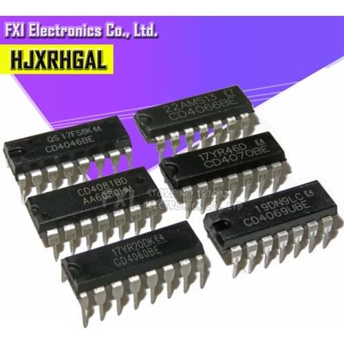 10pcs CD4068BE CD4081BE CD4060BE CD4066BE CD4069UBE CD4070BE DIP