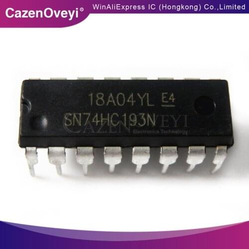 10pcs/lot SN74HC193N HD74HC193P 74HC193 DIP-16 In Stock