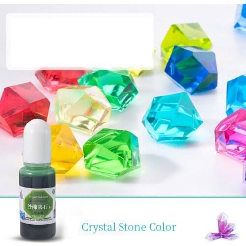 24 Colors Transparent Crystal Colorant Pigment Concentrated Resin Coloring Art