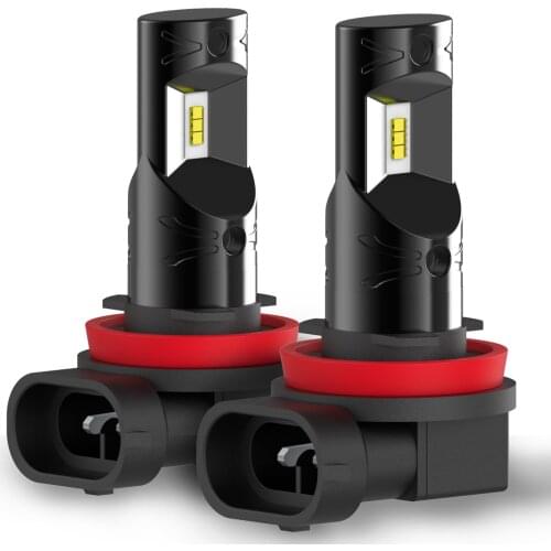 2x Super Bright H8 LED Car Fog Lamp 12V H16 H10 H27 880 881 Led Daytime Running Lights For Hyundai Fiat Infiniti Kia Volvo