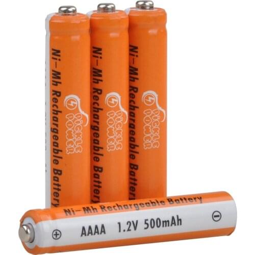 AAAA Rechargeable Battery, 2800mAh Low Self Discharge Ni-Mh Batteries for Surface Pen (4pcs/Lot)