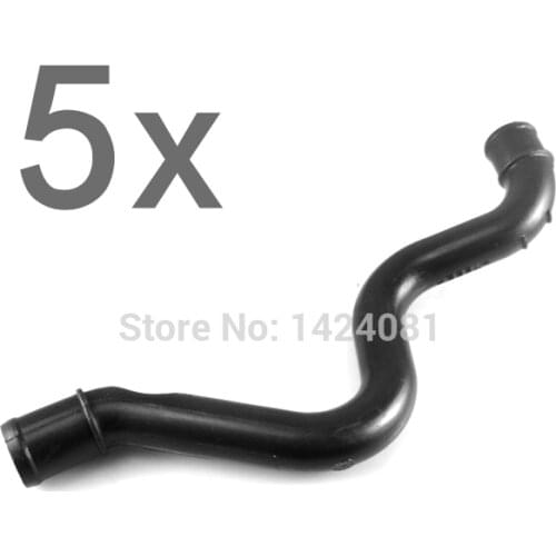 5 pcs Engine Crankcase Breather Hose For GOLF JETTA BORA BEETLE PASSAT for A4 A6 TT 1.8TURBO 06A 103 213 AF BG