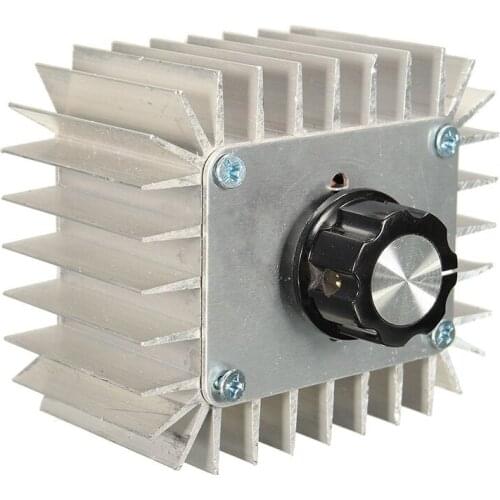 5000W 220V Voltage Regulator Motor Speed Controller Light Dimming Dimmers Thermostat Speed Regulator Governor For LED Light