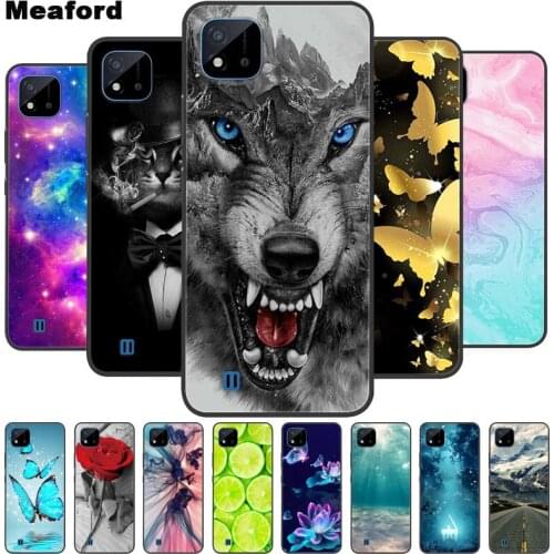 For Realme C11 2021 Case Silicon Back Cover Phone Case For RealmeC11 RMX3231 Soft Case Realme C11 C 11 2021 coque bumper tpu