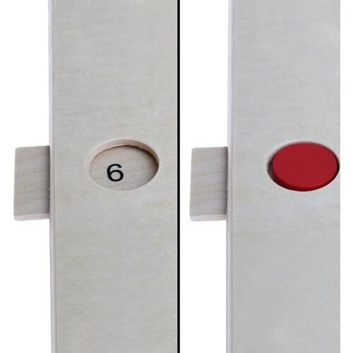 Montessori Mathematics Material Multiplication Bead Board Educational Toys Kid