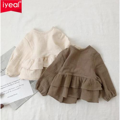 IYEAL Long Sleeve Shirts For Girls