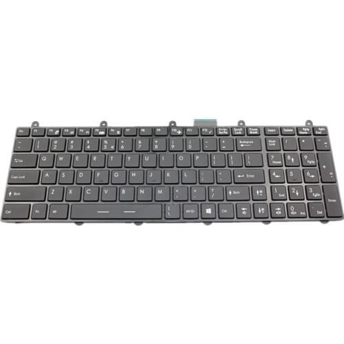 Laptop Keyboard For MSI GE70 2PE-482XCN 2PE-666XCN 2QD-803XCN 2QE-802XCN 2QE-858XCN Black US English Edition RU Russian Edition