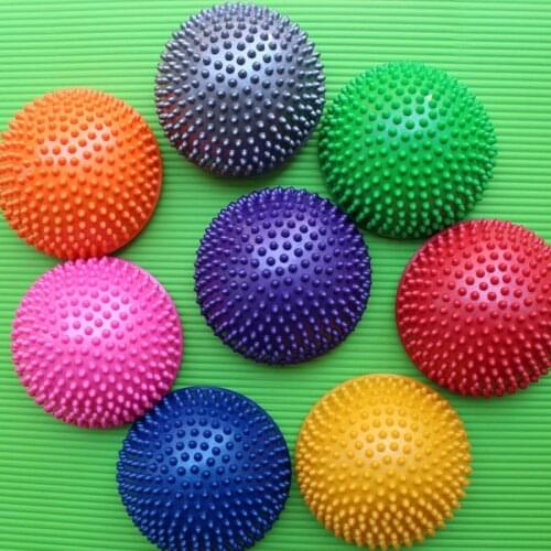 Inflatable Half Sphere Yoga Balls PVC Massage Fitball Exercises Trainer Balancing Ball For Gym Pilates Sport Fitness NN