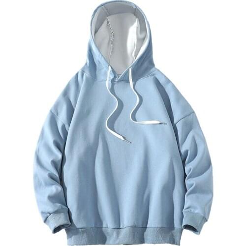 2021 Autumn Women Hoodies Sweatshirt Basic Casual Solid Color Cotton Loose Long-sleeved Woman Hoodies Clothes Female Pullover