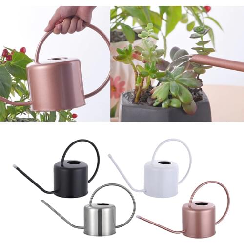 Pastoral Indoor Flower Plant Watering Can Handheld Water Pot with Long Spout Sprinkler for Potted Flower Bosai Garden Tool