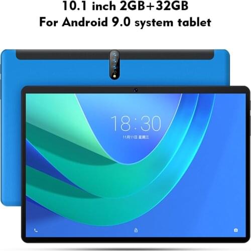 Tablet Android 9.0 MTK6753 Octa Core 10.1 Inch Tablet 2GB+32GB 1280x800IPS Screen Support BT 4.2 WiFi HIFI Music