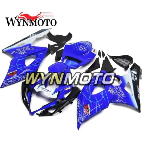 Complete Fairings Kit For GSXR1000 2005-2006 05 06 K5 Injection Fairing ABS Plastics Cowlings Blue Frames Bodywork Kit Panel New
