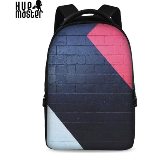 15.6 inch laptop backpack for teen boy schoolbag men black Backpack female high school printing backpack book bag for teenage