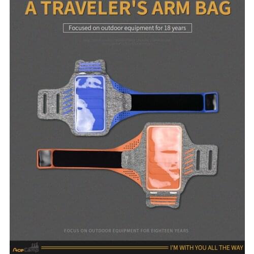 Sports Running Camping Mobile Phone Arm Bag , Waterproof sports armband Arm Case