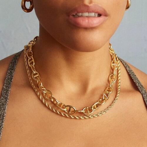 SRCOI Gold Chokers
