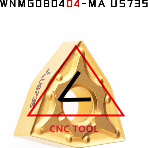 WNMG 080404 MA US735 10pcs original Mitsubishi turning insert DIAEDGE