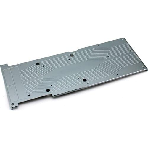 GPU Back Plate Rear Panel Cover Replacement for NVIDIA RTX 2080 Graphics Card GPU Repair Parts