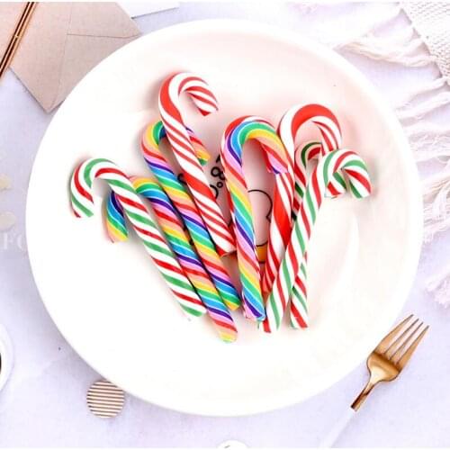 20pcs/lot Cabochon Polymer Clay Crutch Kawaii Flat back Cabochons Kids Hair Bows Accessories DIY Embellishments Decor