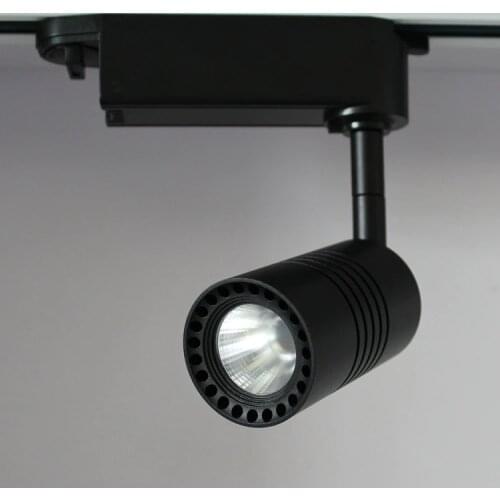 7W 12W COB LED Track light aluminum Ceiling Rail Track lighting Spot Rail Spotlights Replace Halogen Lamps