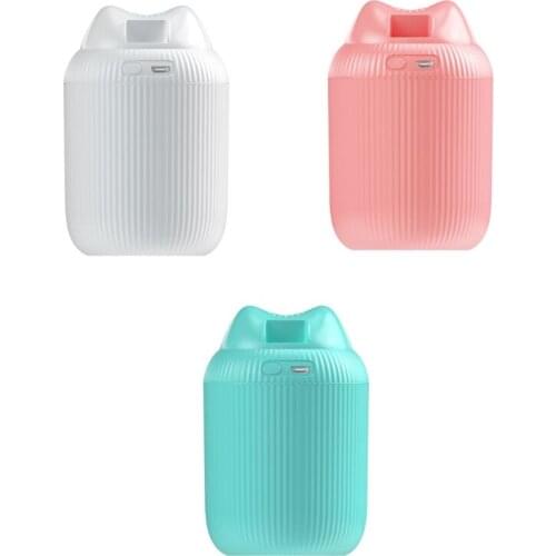 220ml Car Nano Spray Humidifier for Large Room 6 Hours with LED Night Lights Mini Aromatherapy Diffuser 2 Spray Modes