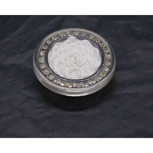 Good quality 40mm metal rhinestones button with sweater coat decoration button accessories DIY 1Pcs/Lot SP-0087