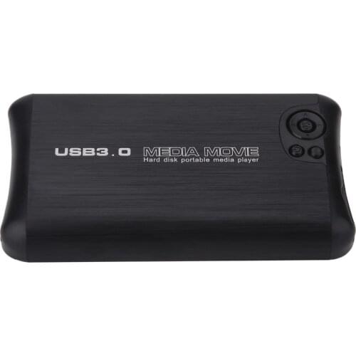 USB3.0 Full HD 1080P Media Player Support 1000GB 2.5"SATA Full HD 1080p MKV HDMI car HDD Media Player Center OTG SD MMC HDD2506