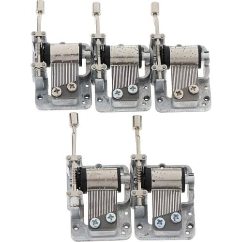 Mini Hand Cranking Music Movement DIY Movement Play Set Mechanical Music Box Hand Crank Music Box