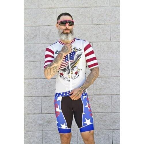 2020 LOVE THE PAIN Pro Team Men short sleeve jersey bib shorts sets cycling racing clothing ciclismo maillot roadcycling apparel